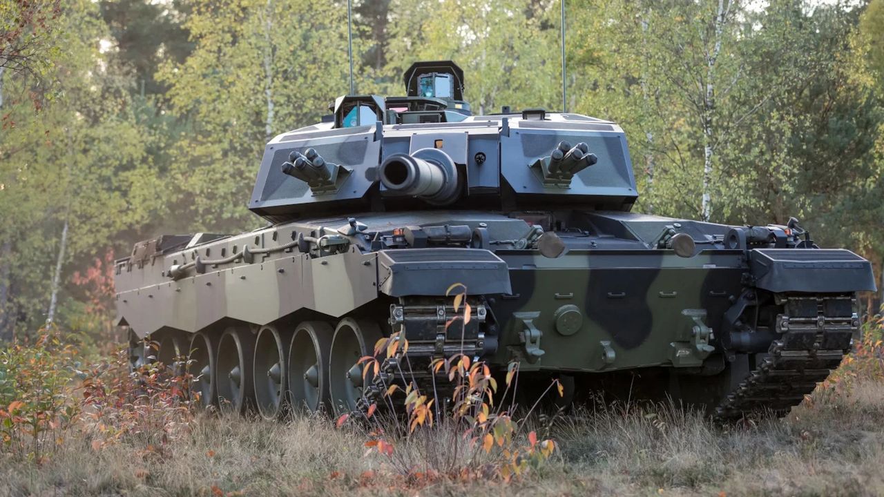 Britische Armee stellt modernen Kampfpanzer Challenger 3 vor