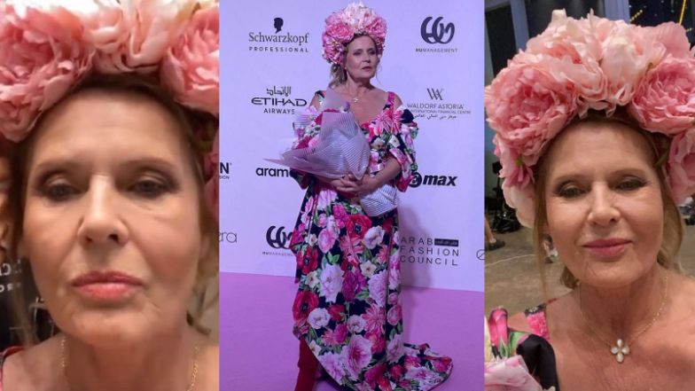 Grażyna Szapołowska została modelką w Dubaju