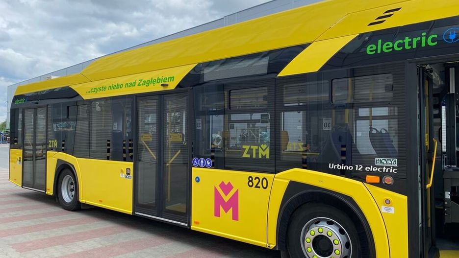 Sosnowiec. PKM Sosnowiec odebrał pierwsze z 14 nowych autobusów elektrycznych. 