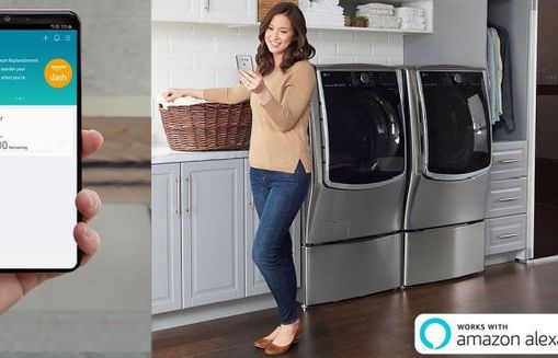LG łączy technologię ThinQ z usługą Amazon Dash Replenishment. Automatyczne uzupełnianie zapasów w pralkach i zmywarkach