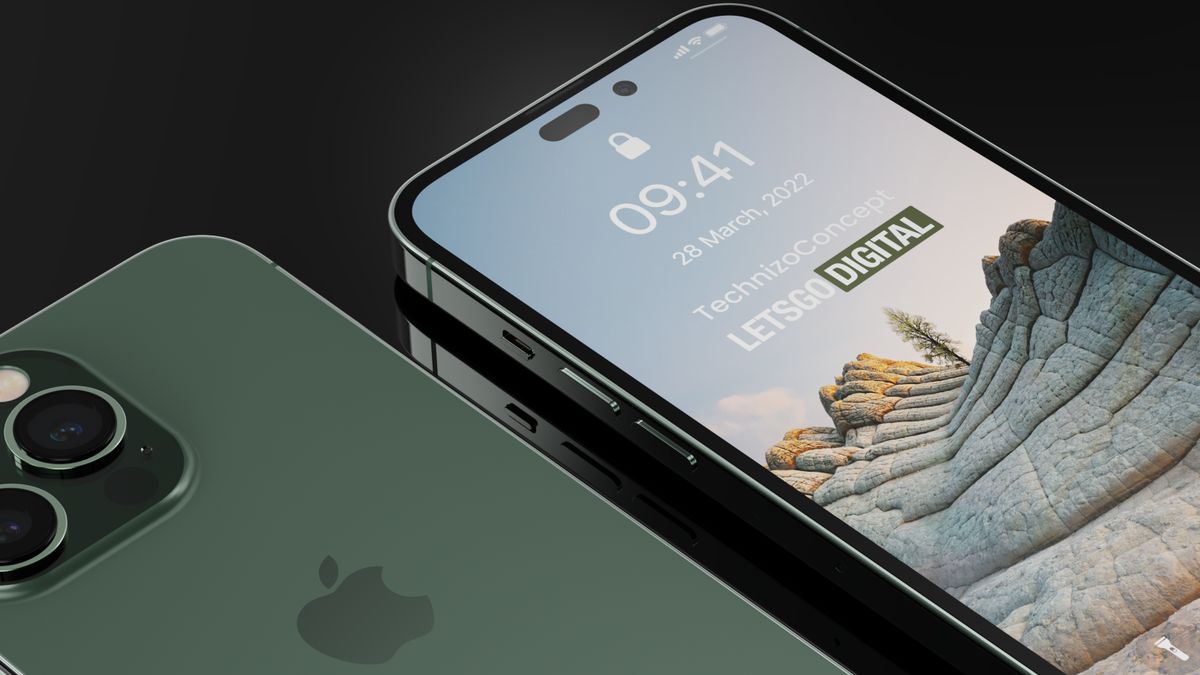 iPhone 14 Pro: wizualizacja na podstawie przecieków