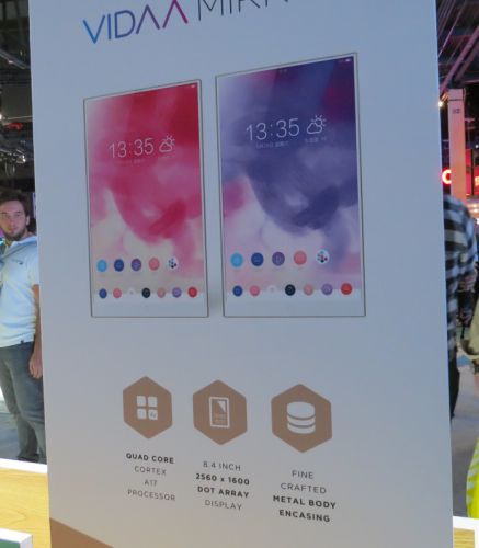 Hisense Vidaa Mirror to prawdziwie bezramkowy tablet 3