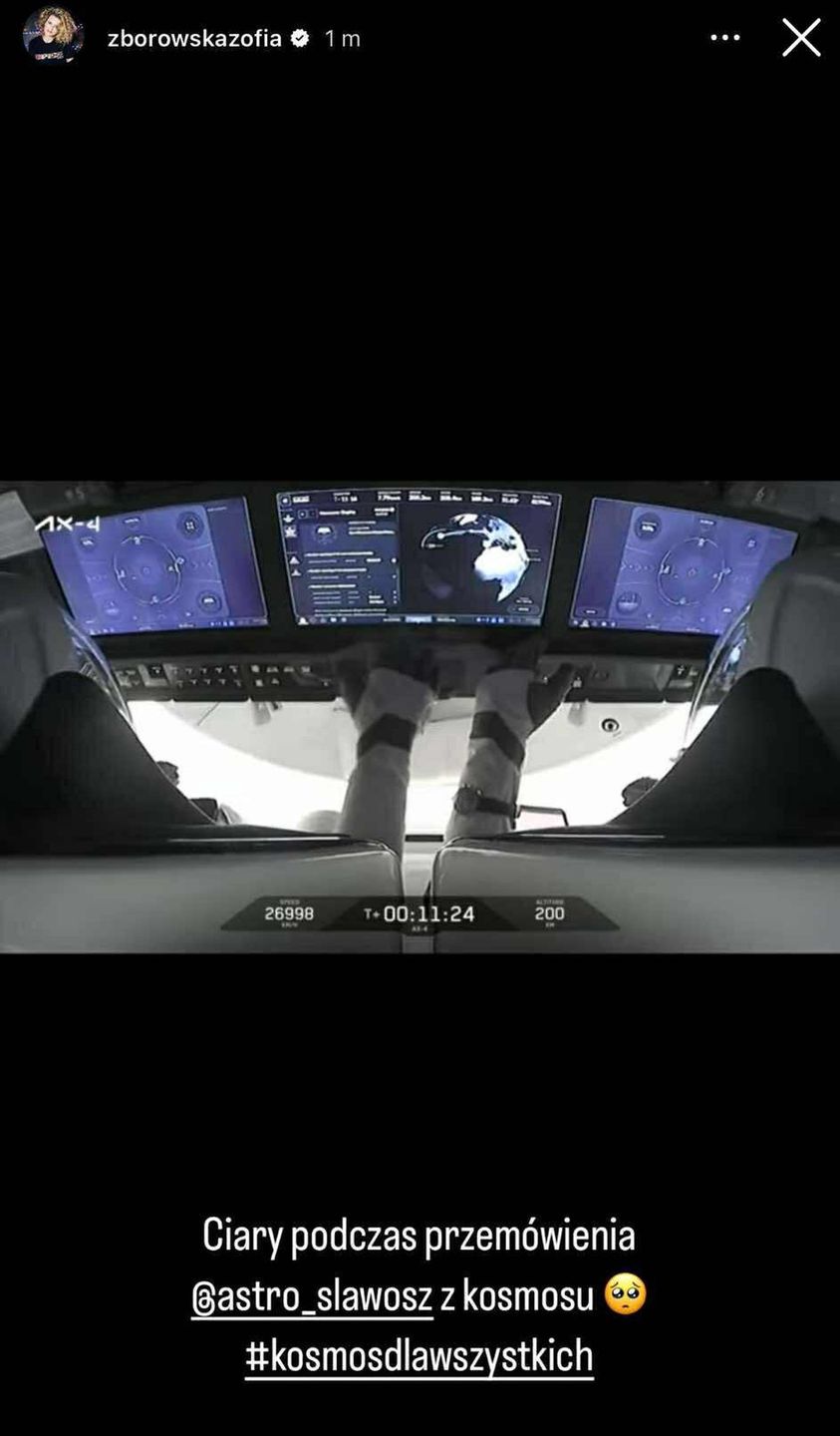 Gwiazdy reagują na start misji Uznańskiego-Wiśniewskiego
