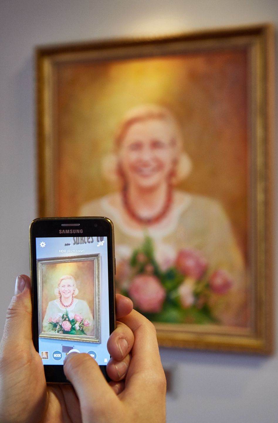 Portret Barbary Piaseckiej Johnson 