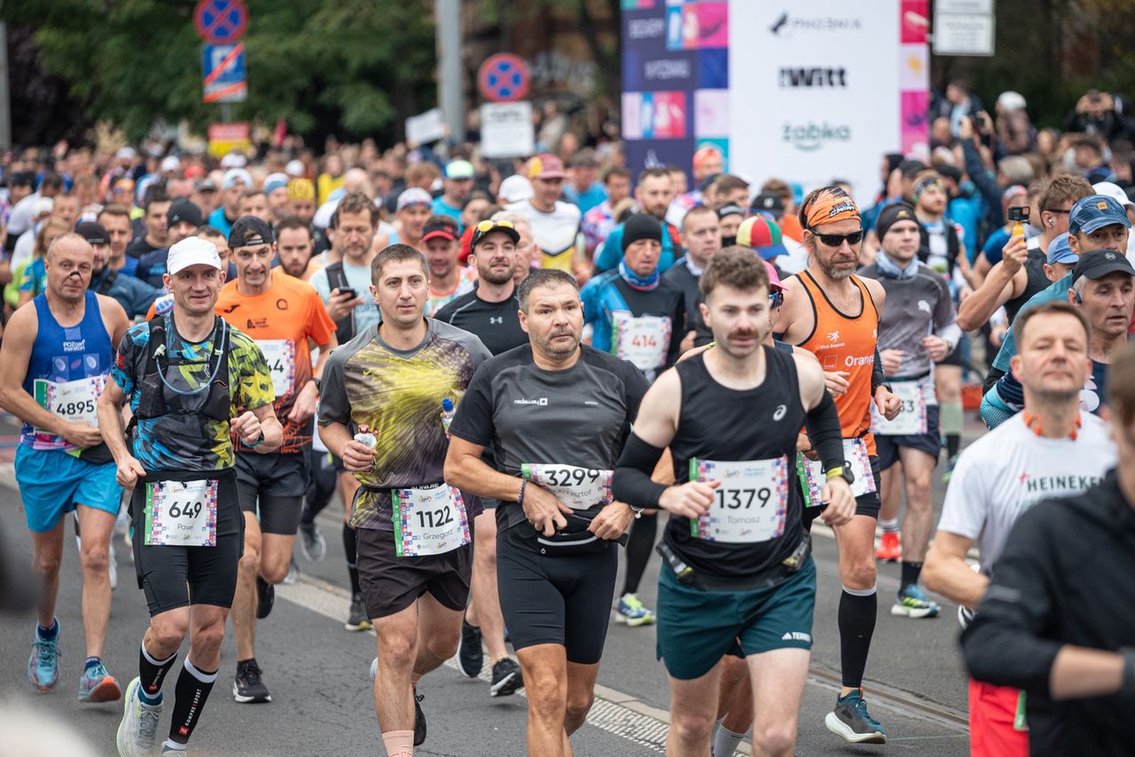 Poznań w rytmie biegu. Wystartował LOTTO 24. Poznań Maraton