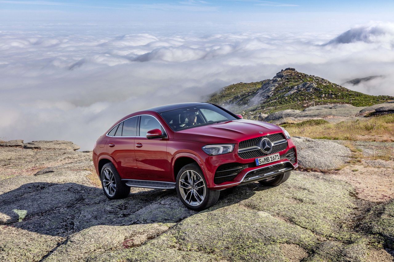 Mercedes GLE Coupe nieco wyładniał - Druga generacja w całej okazałości