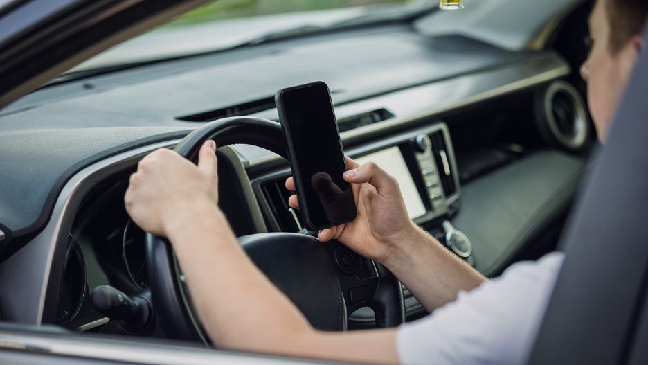 kierowca, telefon, taksówkarz