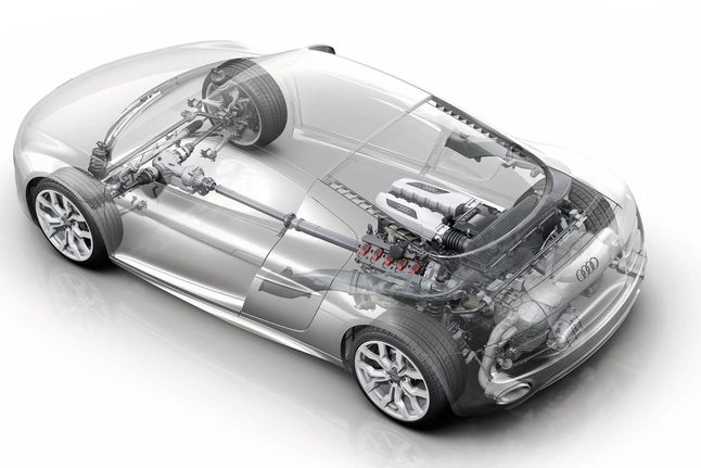 Audi R8 ma najprostszy z możliwych systemów quattro
