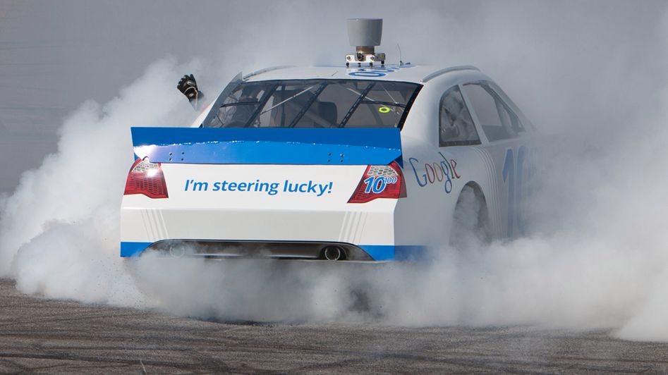 Google car + NASCAR = ? 1