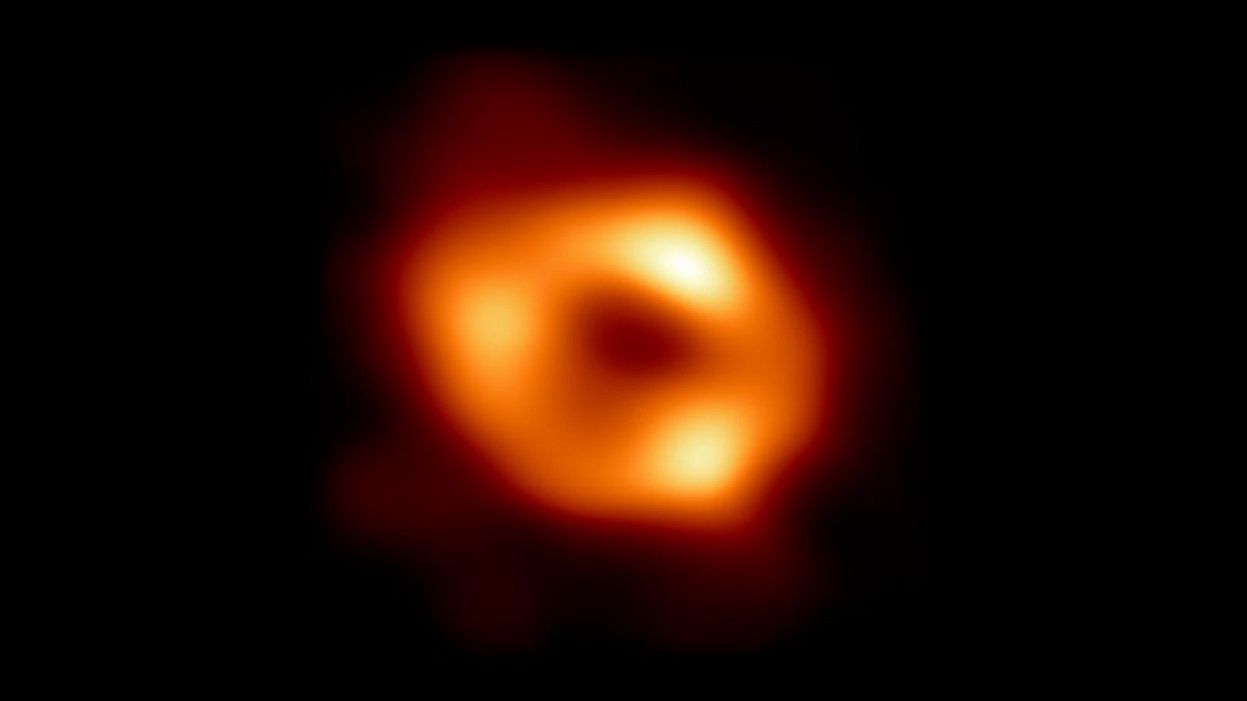 Słynne zdjęcie supermasywnej czarnej dziury Sagittarius A*