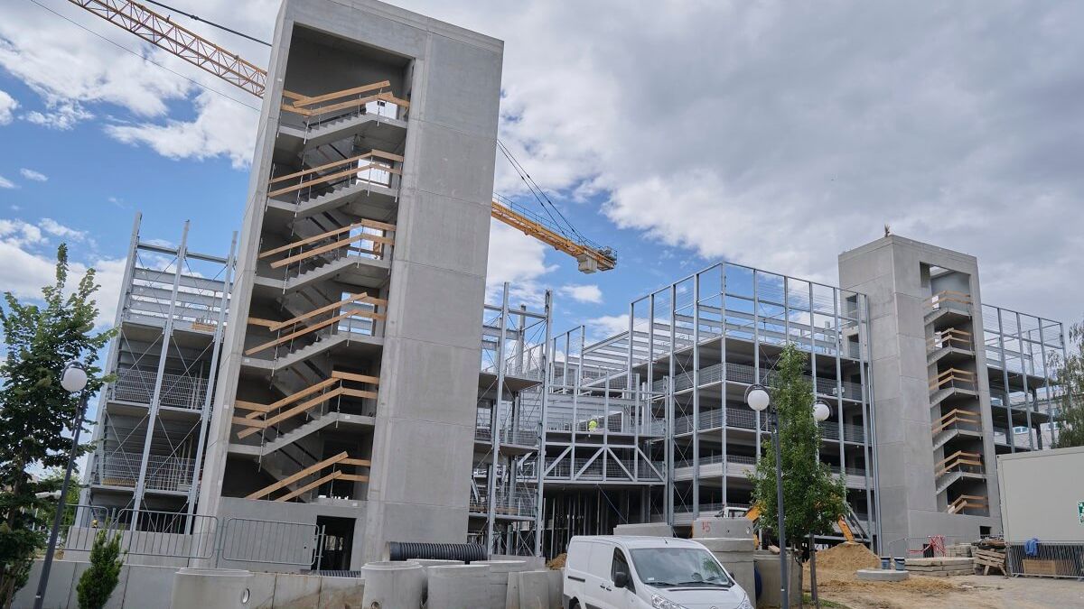Budowa parkingu wielopoziomowego przy ul. Gębali