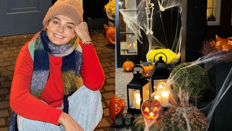 Małgorzata Socha ozdobiła dom na Halloween