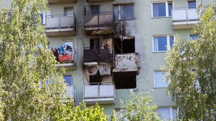 Zakaz powrotu do mieszkań po tragedii przy ul. Popiełuszki w Rzeszowie. „To jest masakra”