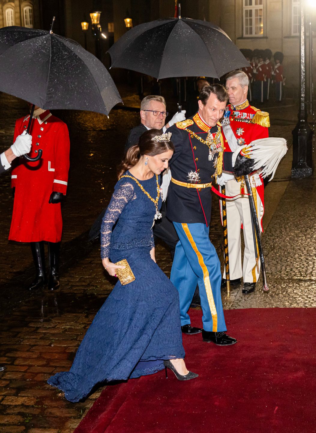 Przyjęcie noworoczne w Pałacu Amalienborg