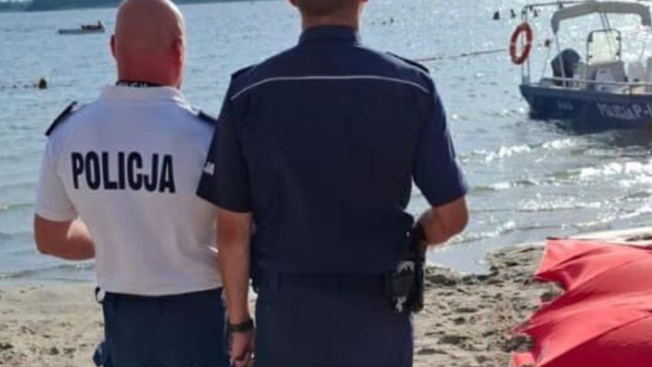 Dramat nad wodą / Fot. Policja w Gnieźnie