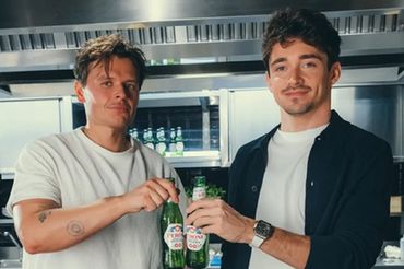 Mariusz Mac i Charles Leclerc w reklamie Peroni Nastro Azurro