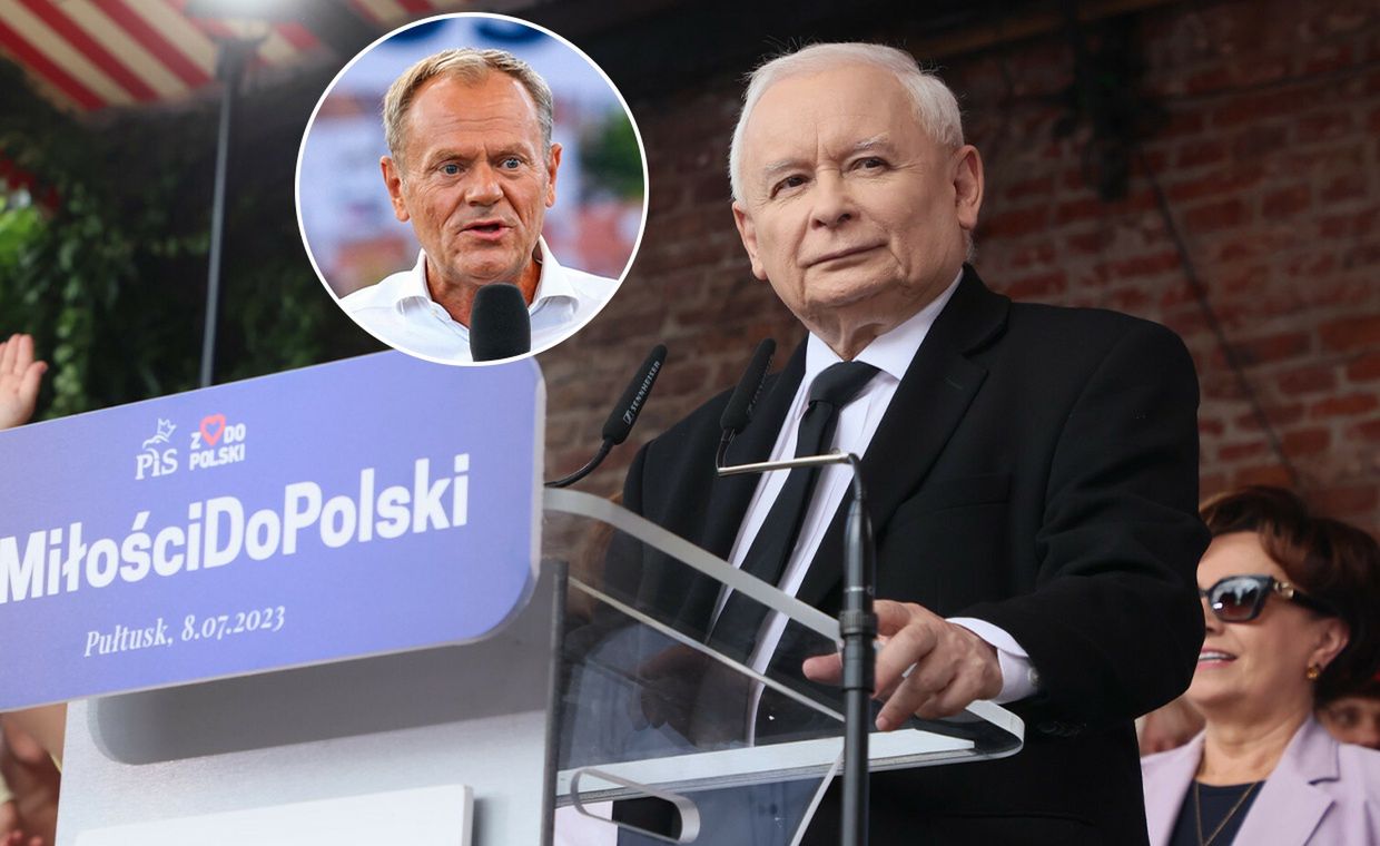 Donald Tusk, Jarosław Kaczyński