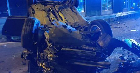 Groźny wypadek na wyjeździe z Lublina. Sześć osób trafiło do szpitala
