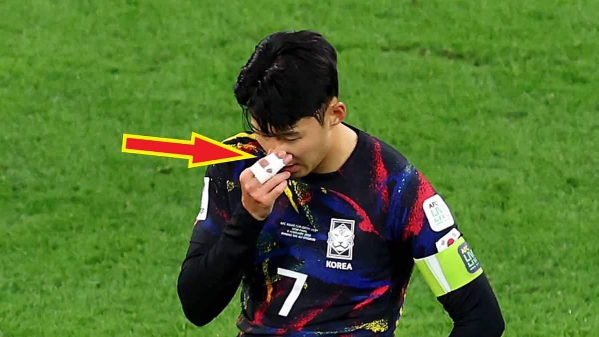Heung-Min Son w barwach Korei Południowej