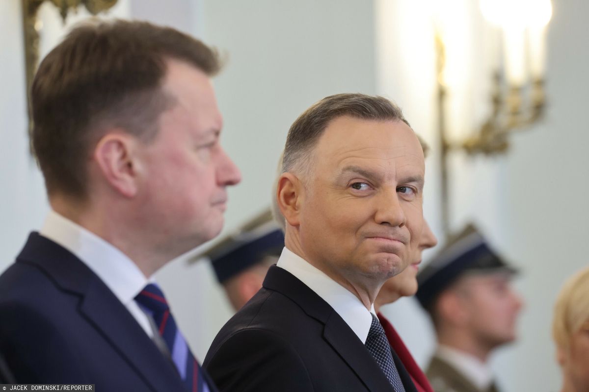 Duda przeczytał raport Błaszczaka. "Problemy w procedurach"