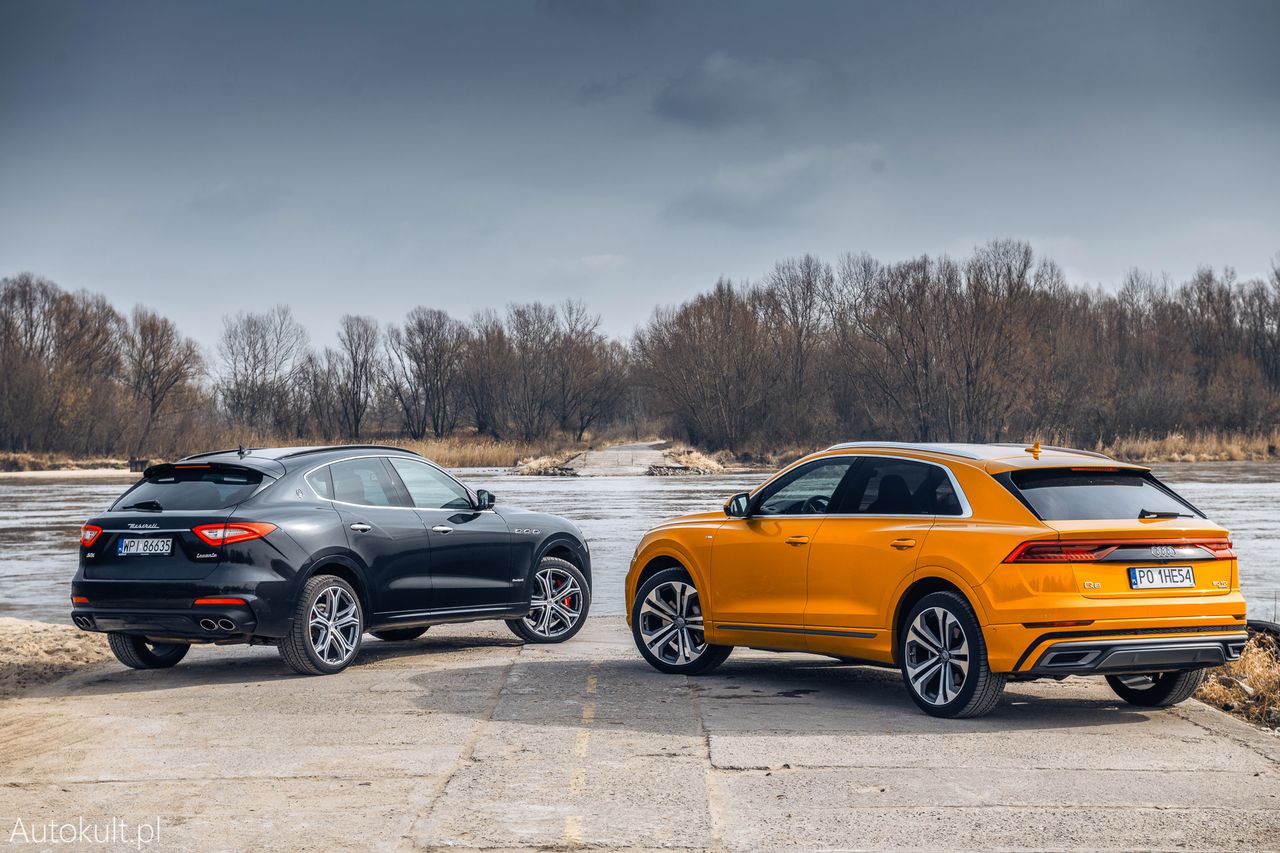 Maserati Levante vs Audi Q8 (fot. Konrad Skura)