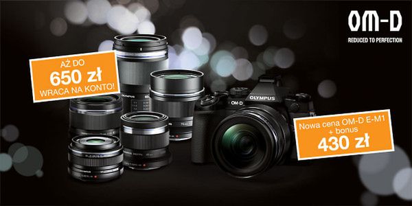 Jesienne promocje Olympusa - zyskaj 650 zł na jasnych obiektywach i 900 zł na akcesoriach 2