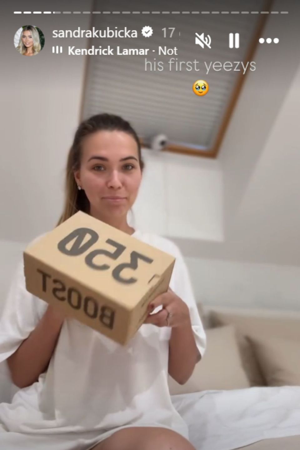 Sandra Kubicka kupiła dla synka nowe buty 