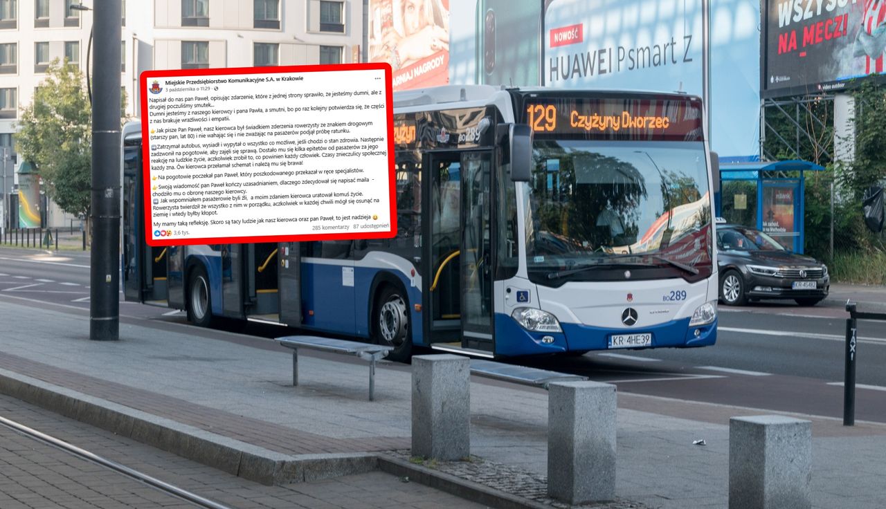 Opisał kierowcę MPK. Kuriozalne. "Dostało mu się kilka epitetów"