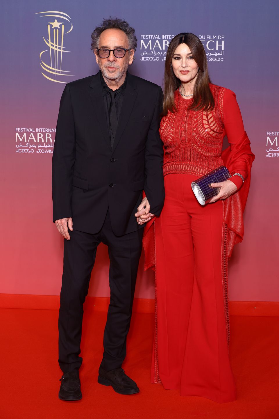 Zjawiskowa Monica Bellucci i Tim Burton
