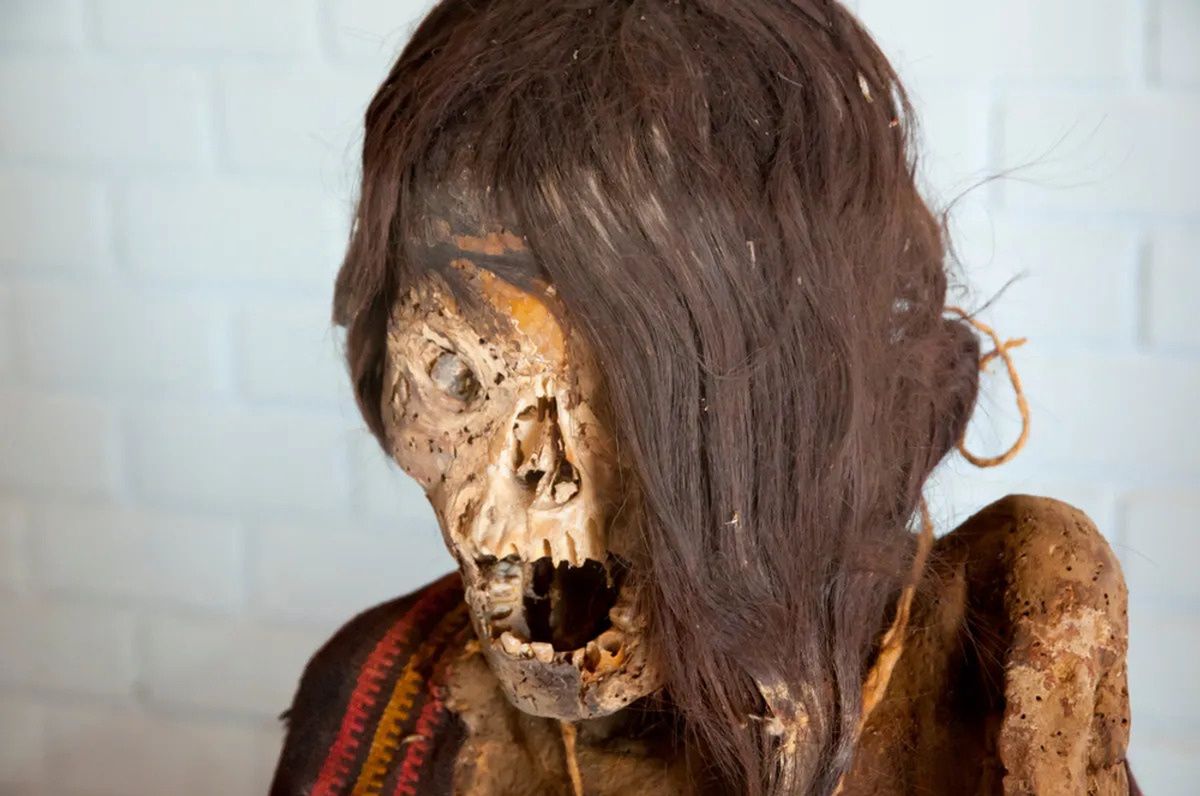 "Mysterious death of the mummified woman"