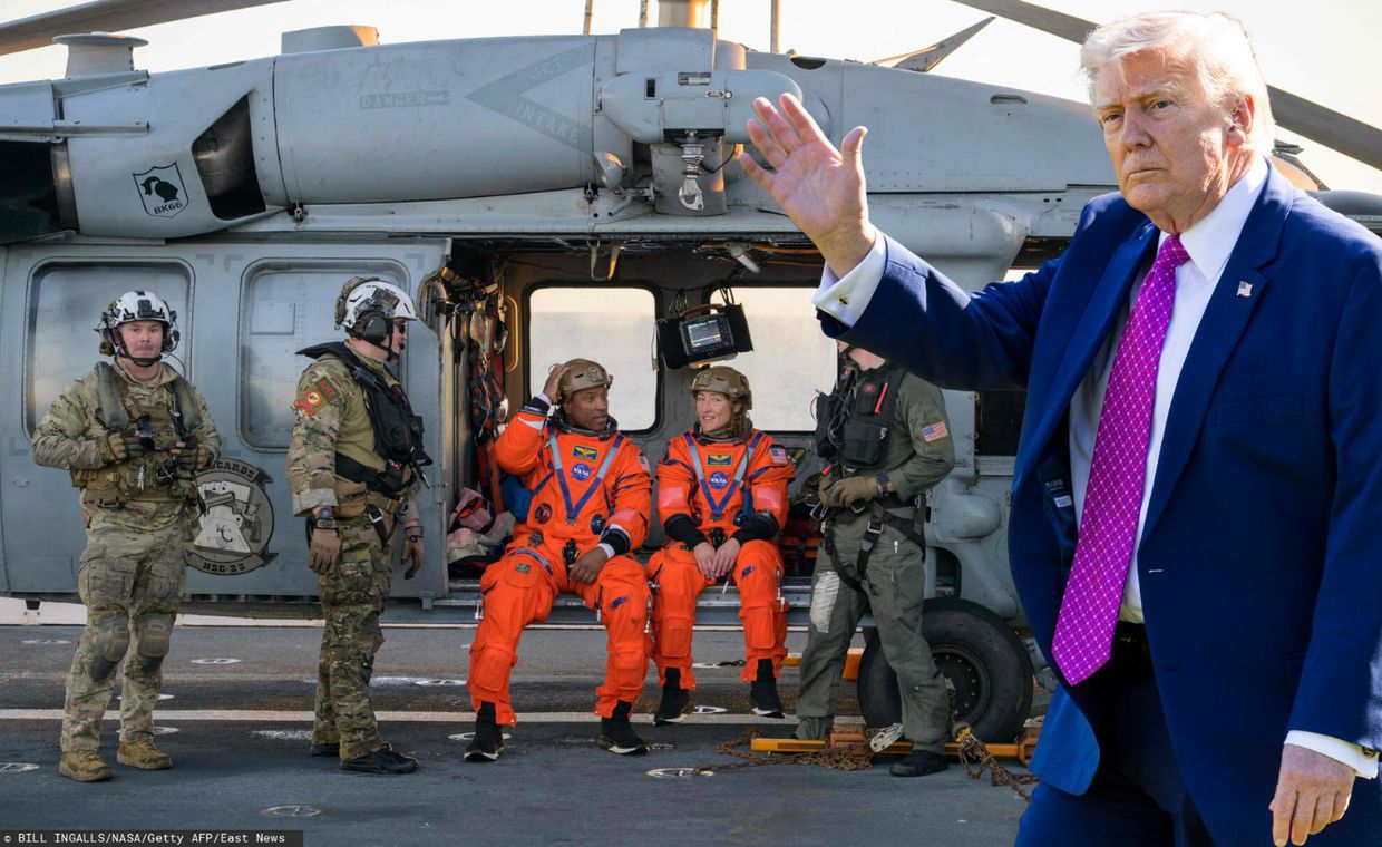 Załoga Artemis II wróciła. Donald Trump gratuluje astronautom