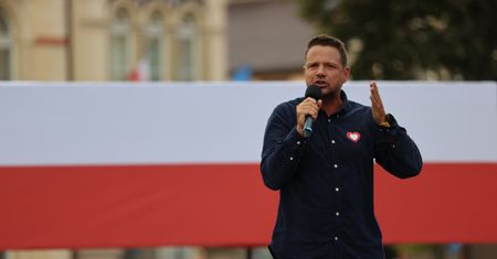 Trzaskowski w Skawinie. Przyznał, w czym zgadza się z Kaczyńskim