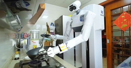 Po tańcu i biegach chińskie roboty wchodzą do domów. Sygnał dla branży