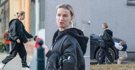 "Zwyczajna" Maffashion przyłapana na spacerze z synkiem pierwszy raz od informacji o jej rozstaniu z "Blu3aby" (ZDJĘCIA)
