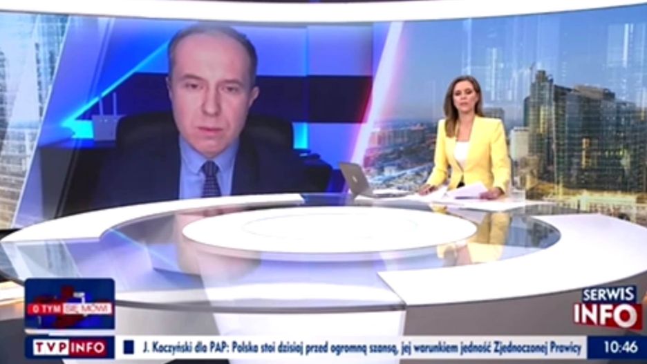 W TVP Info głośną sprawę tzw. "taśm Obajtka" skomentował Miłosz Manasterski  z Agencji Informacyjnej