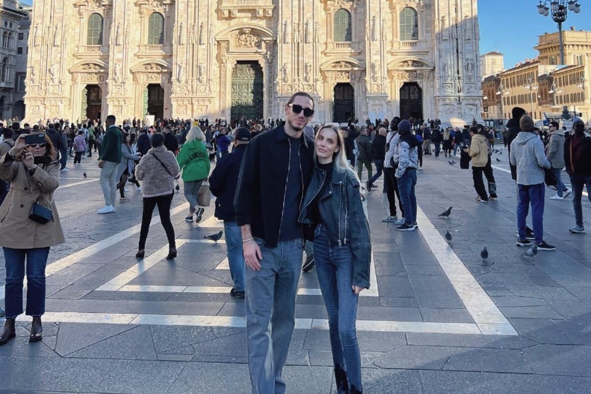 Dominika Robak i Kamil Grabara w Mediolanie