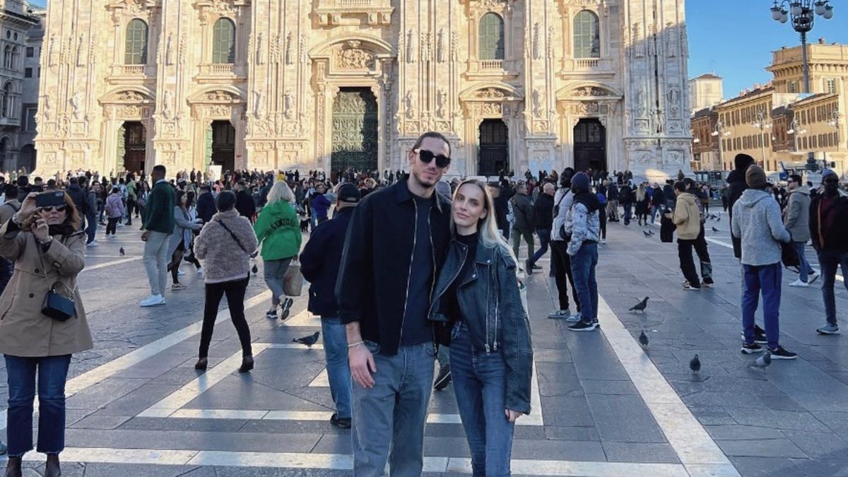 Dominika Robak i Kamil Grabara w Mediolanie