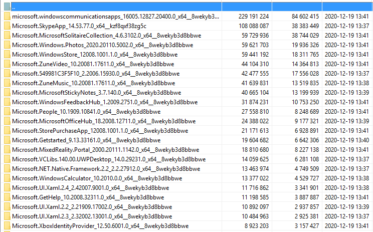 Wbudowane aplikacje APPX (fot. Kamil Dudek)