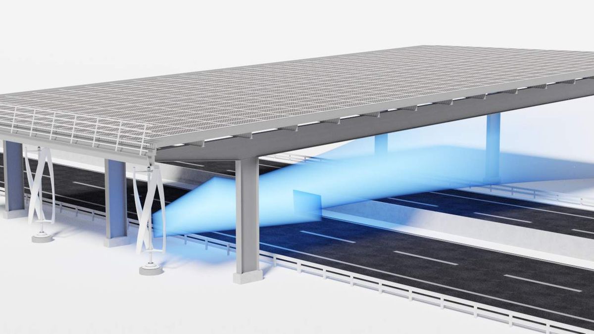 Fotowoltaika i turbiny wiatrowe na autostradach. To pomysł Szwajcarów 1