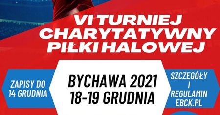 Zgłoś swoją drużynę do charytatywnego turnieju piłki halowej. Zapisy do 14 grudnia