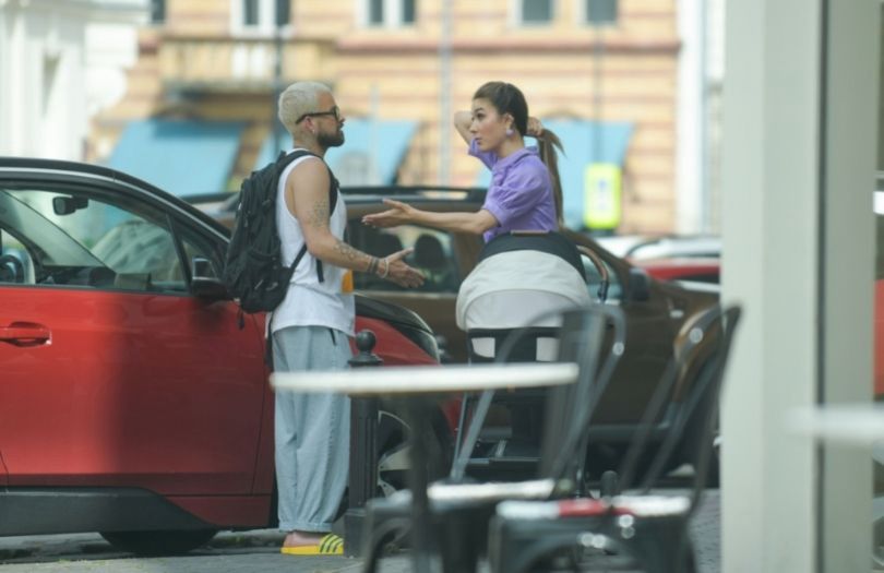 Michał Piróg tłumaczy się z ulicznej kłótni z Idą Nowakowską