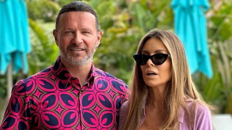 Radosław Majdan chwali się wzorzystą stylizacją na wakacjach