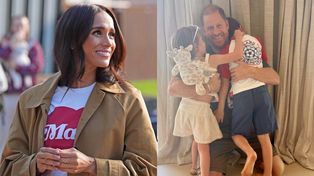 Meghan Markle lansuje się na angielską arystokratkę. Pokazała sielankowe NAGRANIE Z DZIEĆMI (FOTO)