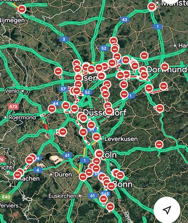 Störung bei Google Maps