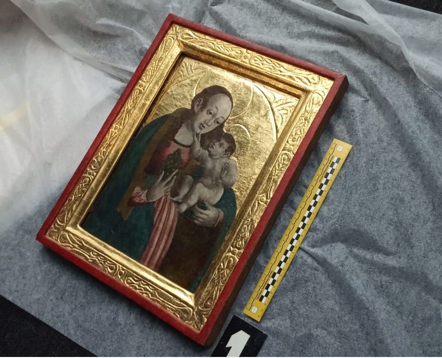 Obraz, który skradziono z kościoła w Żębocinie, jest warty ok. stu tysięcy złotych 