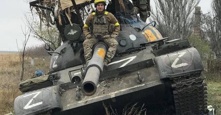 Wyjątkowy T-62 w Chersoniu. To wariant z czasów Chruszczowa