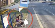 Nagranie przerażającego pobicia na przystanku autobusowym. Straż Miejska: brutalna pomyłka