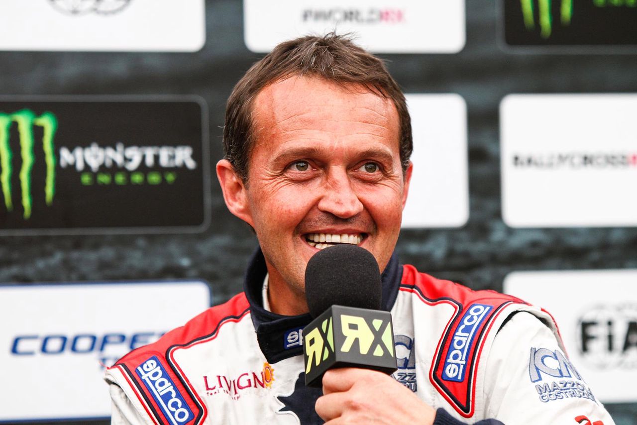 Gigi Galli lubi zabawę nie mniej niż Petter Solberg.