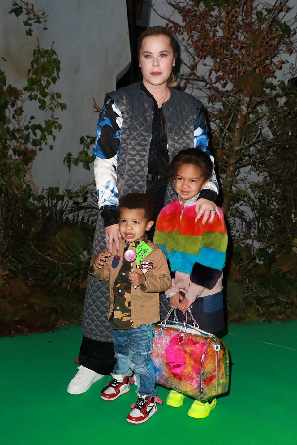 Virgil Abloh z żoną