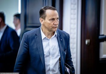 "Mam mocny argument". Sikorski o deklaracji Trumpa